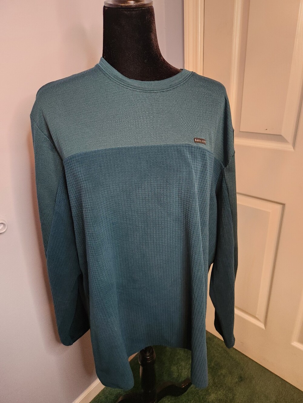 Reel Life Men's UV Thermal Long Sleeve Shirt Green Size Xl